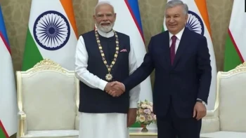 PM Modi Honored with Uzbekistan's Highest Award: Key Agreements on Uranium and Business Summit Signed
