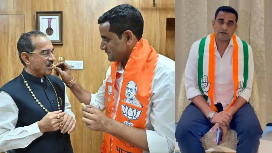 जयपुर सियासत: मदन राठौड़ ने पहनाया भाजपा का दुपट्टा, निर्दलीय पार्षद मोहम्मद रईस खान का इनकार