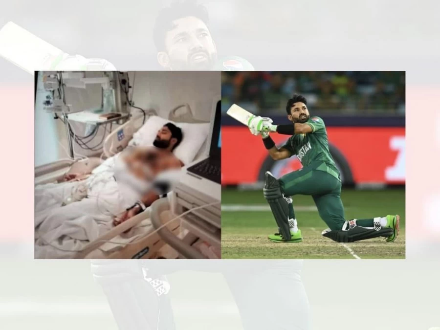 Akhtar shares pic of Rizwan in hospital ahead of T20 WC semi, says 'Massive respect'