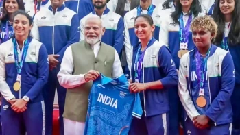 PM Modi Meets Asian Games 2026 Stars, Reaffirms 2036 Olympics Hosting Goal
