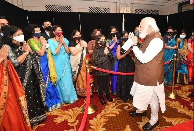 हमारा प्रवासी हमारी ताकत है: भारतीय-अमेरिकियों द्वारा स्वागत पर नरेंद्र मोदी