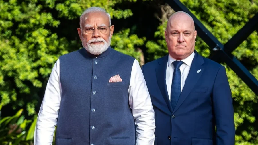 PM Modi Meets PM Luxon In New Zealand To Strengthen Bilateral Ties