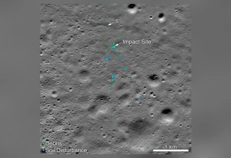 NASA finds Chandrayaan 2's Vikram Lander, shares pics of impact site