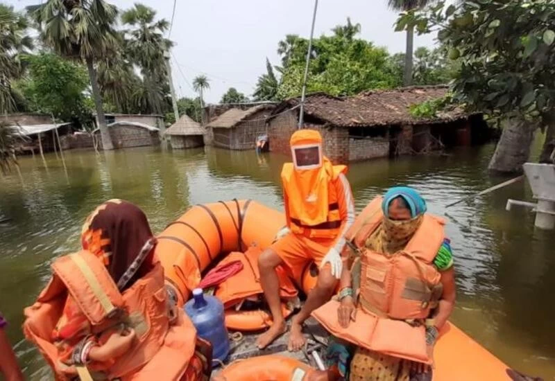 Over 30 NDRF, SDRF teams deployed in 16 Bihar districts amid floods