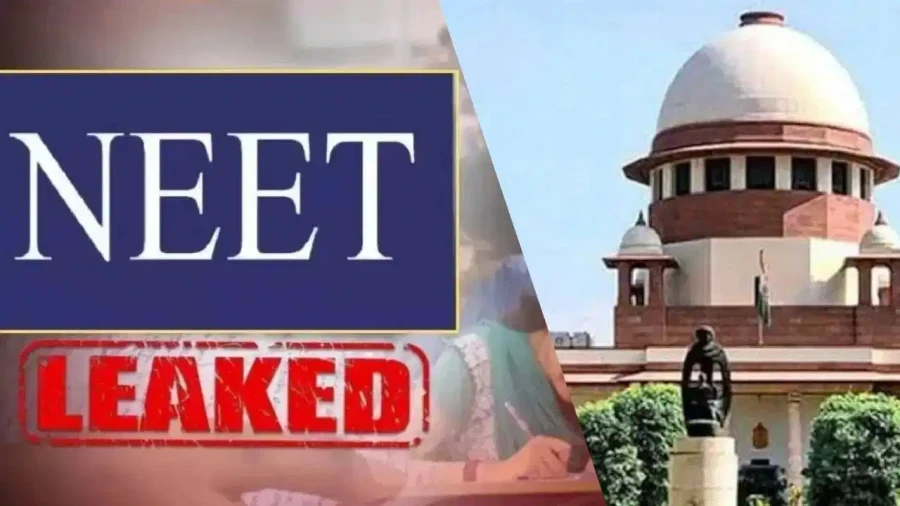 नीट पेपर लीक मामले में सुप्रीम कोर्ट सख्त जवाबदेही तय करने और निगरानी पर उठाए सवाल