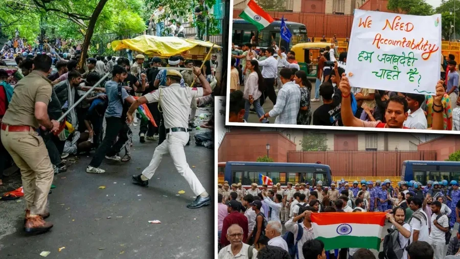 CJP का संसद चलो अभियान: जंतर मंतर पर भारी हंगामा, NEET पेपर लीक पर बवाल