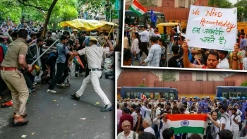 CJP का संसद चलो अभियान: जंतर मंतर पर भारी हंगामा, NEET पेपर लीक पर बवाल