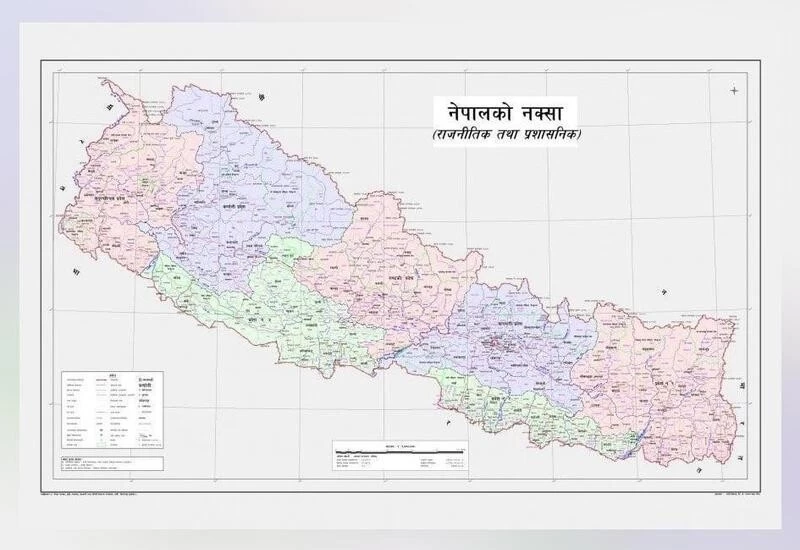 Nepal releases revised map including parts of Indian territory, India responds