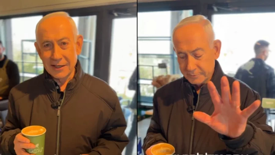Netanyahu Dismisses Death Rumors With Coffee Video And Finger Count