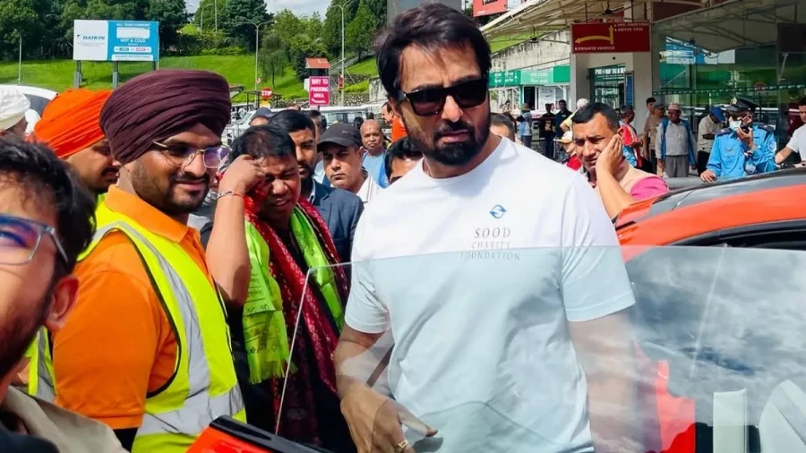 Sonu Sood Reaches Kathmandu: Actor Distributes Relief Material To Nepal Flood Victims