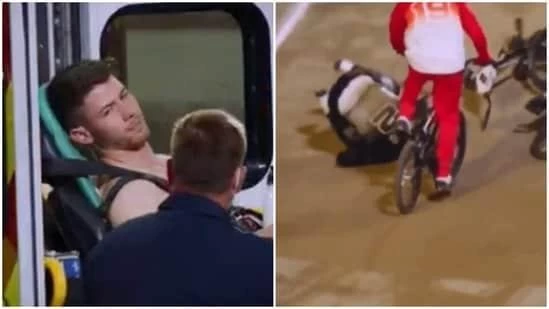 बाइक से गिरकर पसली में आए फ्रैक्चर की घटना का निक जोनस का वीडियो हुआ जारी