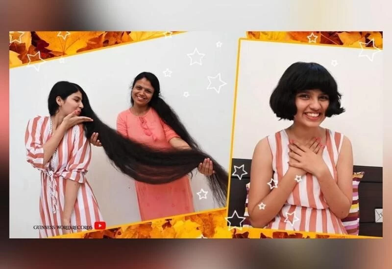 Teen with world longest hair cuts them after 12 years for special cause