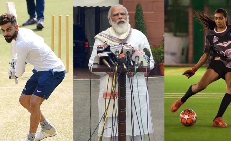 आज विराट कोहली, अफशां आशिक समेत फिटनेस के कई दीवानों से बात करेंगे PM नरेंद्र मोदी