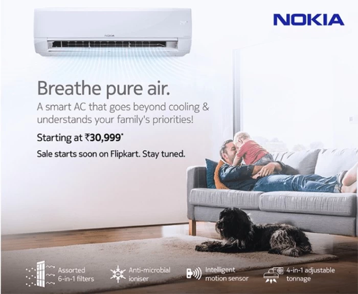 Nokia ने भारत में लॉन्च किया Smart AC स्मार्टफोन से कर सकेंगे कंट्रोल