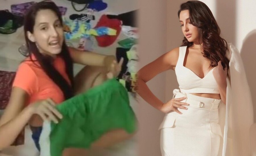 Nora Fatehi selling clothes in flea market, old video viral