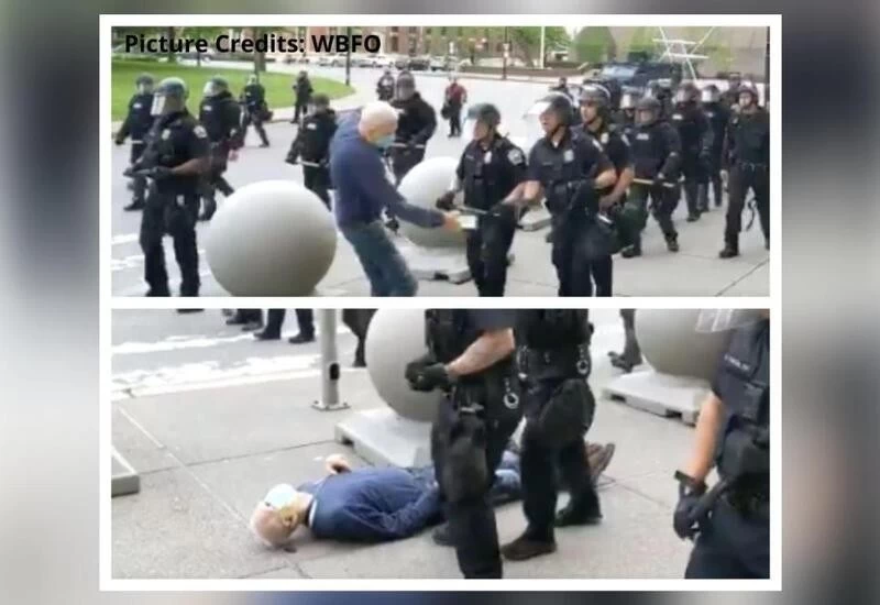 75-year-old pushed to ground by police amid US protests; video shows him bleeding
