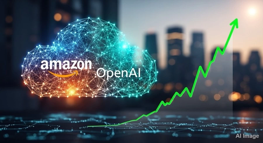 OpenAI Strikes $38 Billion Cloud Deal with Amazon, Shares Surge