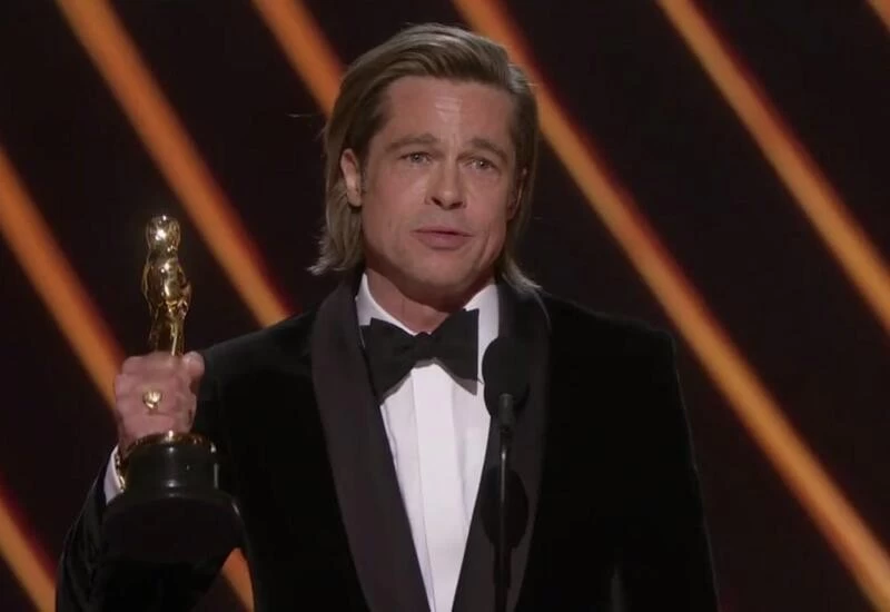 Brad Pitt wins Best Supporting Actor award at Oscars 2020