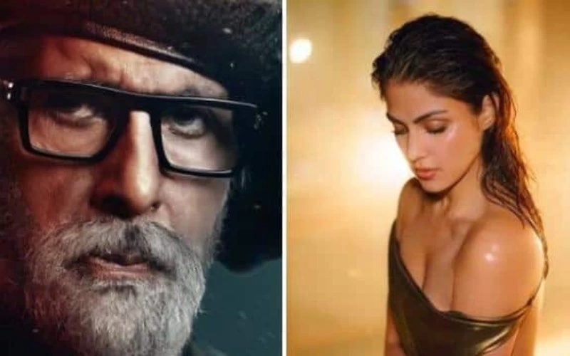 chehre first look poster release amitabh bachchan not tagged rhea chakraborty