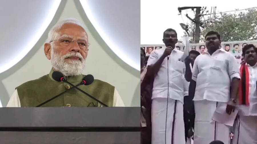 PM Modi Receives Death Threat from DMK Leader Ahead of Tamil Nadu Visit, BJP Demands Arrest