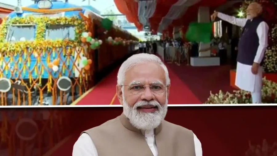PM Modi Flags Off India First Hydrogen Train On Jind Sonipat Route