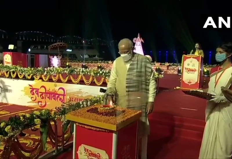 PM Modi attends Dev Deepawali Mahotsav in Varanasi