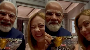 पीएम मोदी ने मेलोनी को दिया मेलोडी का खास तोहफा, वीडियो हुआ वायरल
