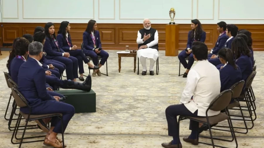 World Champion Indian Women's Cricket Team Meets PM Modi; Video Released