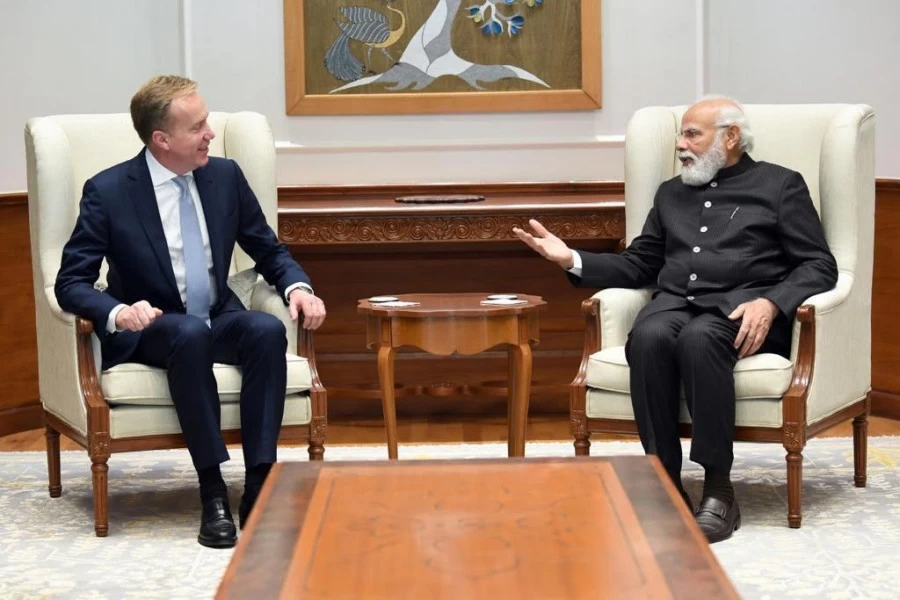 पीएम से मिले डब्ल्यूईएफ के अध्यक्ष, कहा- भारत सबसे तेज़ी से बढ़ रही बड़ी अर्थव्यवस्था