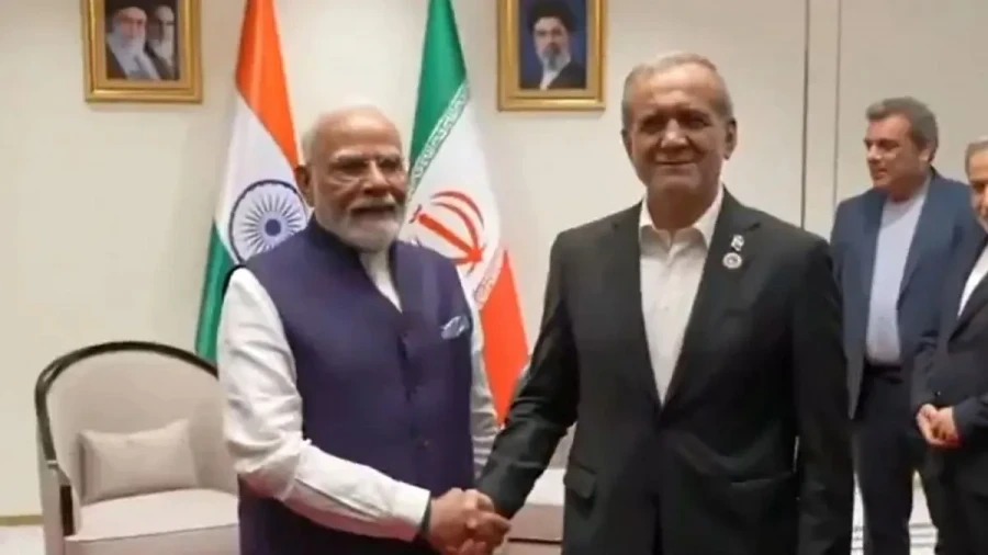 PM Modi Meets Masoud Pezeshkian In Bishkek Amid Rising Middle East Tensions