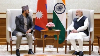 PM Modi Meets Nepal's Rabi Lamichhane: Strengthening Strategic Ties and Cooperation