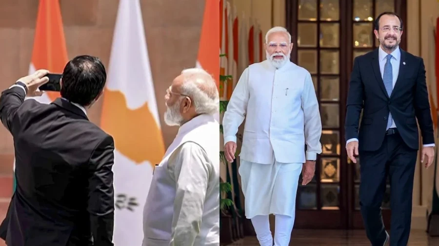 PM Modi and Cyprus President Nikos Christodoulides Elevate Ties to Strategic Partnership