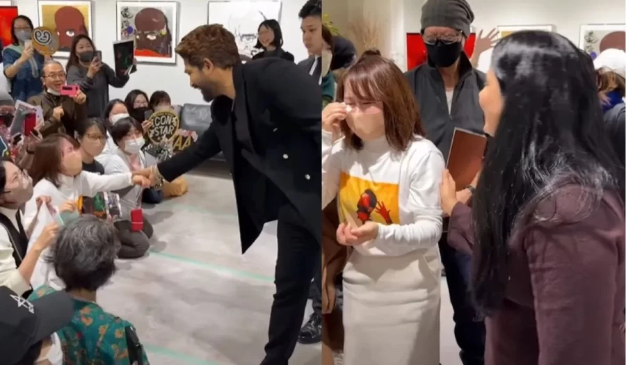 Allu Arjun's Emotional Tokyo Moment: Japanese Fan Cries Meeting 'Pushpa 2' Star, Video Goes Viral!