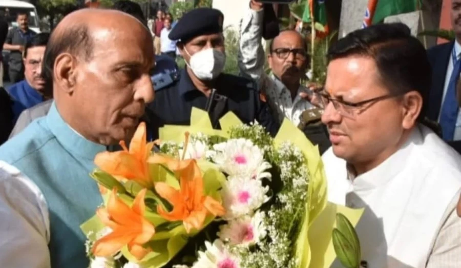 पुष्कर सिंह धामी चुने गए विधायक दल के नेता, फिर संभालेंगे CM की कुर्सी