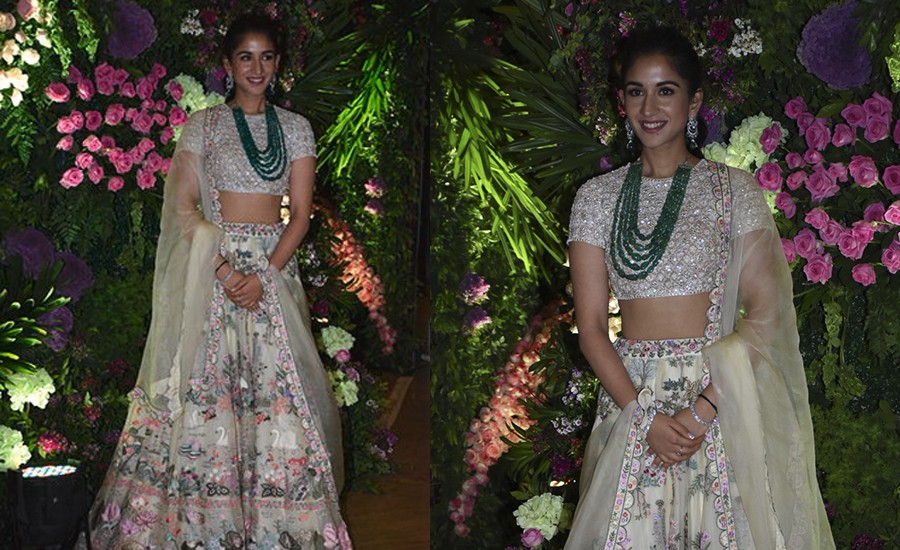 Annant Ambani's Girlfriend Radhika At Weeding Ceremony