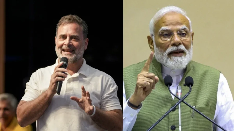 Rahul Gandhi PM Modi Comments Controversy: BJP Leaders Slam LoP Over Foreign Policy Remarks