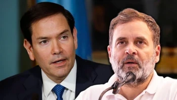 Rahul Gandhi Questions PM Modi Over US Secretary Marco Rubio's Mumbai Visit