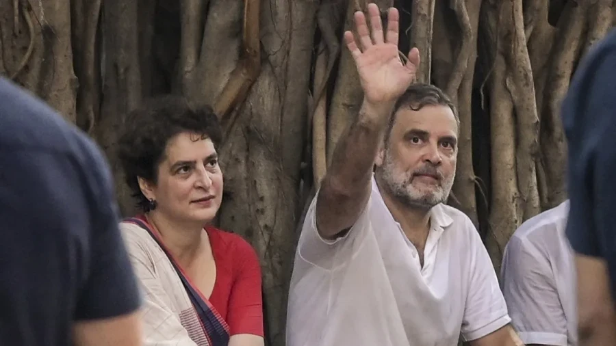 Rahul Gandhi Challenges Authorities: Tell Me Where In This Country I Can Sit