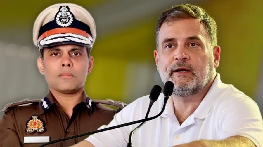 राहुल गांधी काफिला टक्कर जांच के लिए यूपी पुलिस ने बनाई विशेष टीम एसआईटी