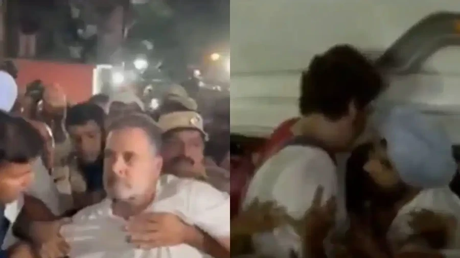 दिल्ली पुलिस ने राहुल और प्रियंका गांधी को लिया हिरासत में, चुनाव आयोग के खिलाफ प्रदर्शन पर भारी हंगामा
