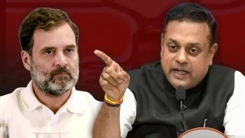 संबित पात्रा का राहुल गांधी पर तीखा हमला: राष्ट्रपति से झूठ बोलने वाला नालायक नेता बताया