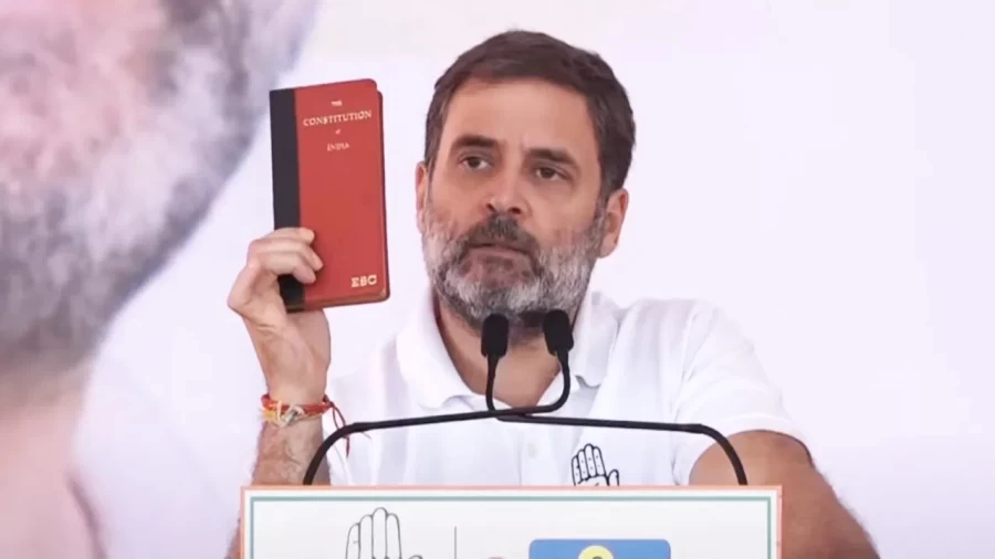 This Constitution is not empty, those who read it know it... Rahul takes a dig at BJP