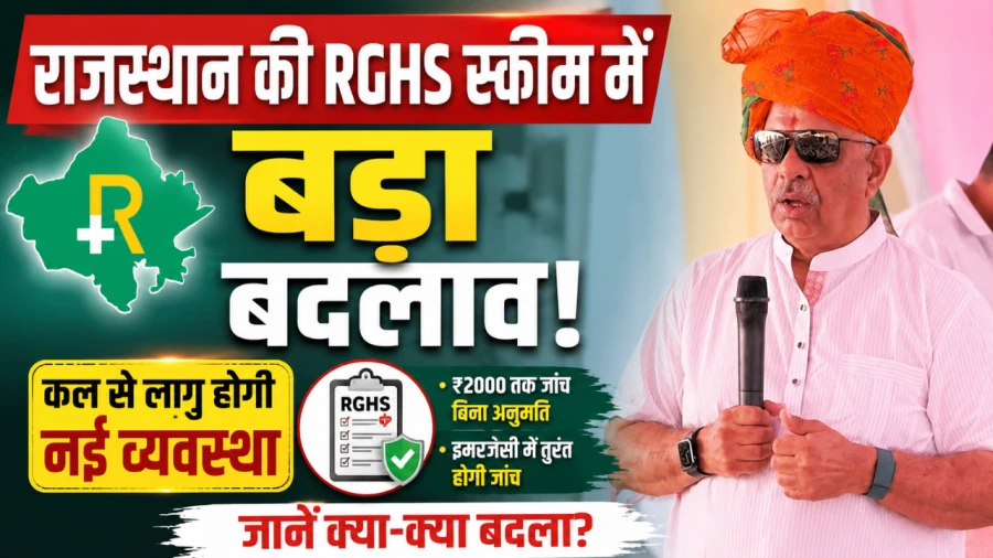 Rajasthan RGHS Scheme Update: New Rules For Medical Tests From July 13