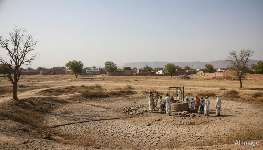 Rajasthan Monsoon Alert: 8% Rainfall Deficit Predicted Amid Rising Heatwave Concerns