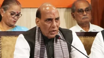 Rajnath Singh Slams Congress: Allegations of Bangladesh Style Regime Change Plot