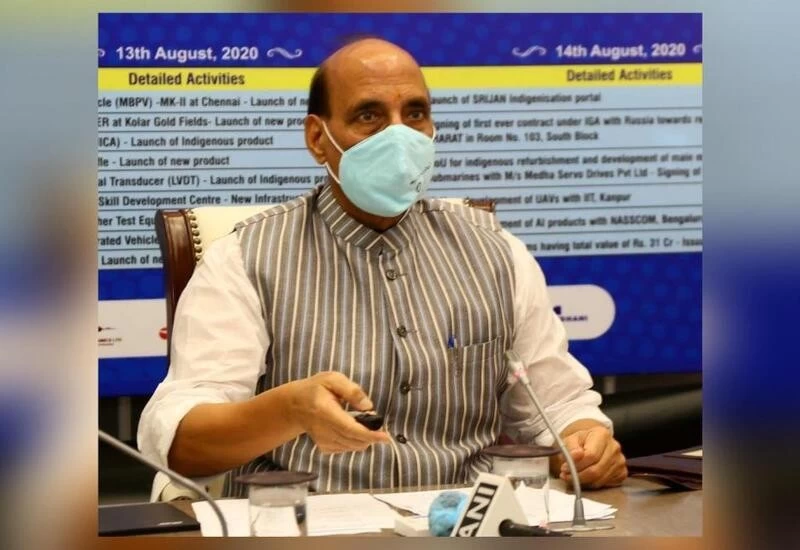 Rajnath launches portal for 'Opportunities For Make In India In Defence