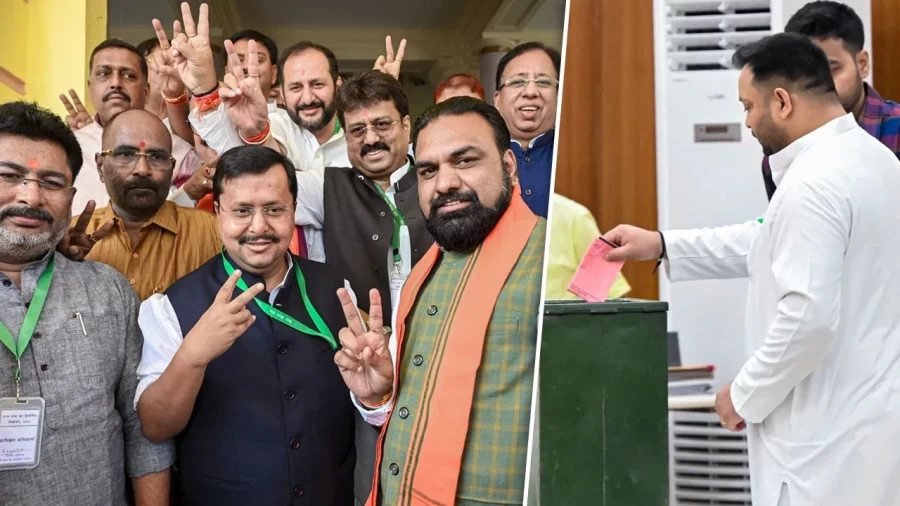 बिहार राज्यसभा चुनाव: चार विधायक मतदान से गायब, सियासी हलचल तेज