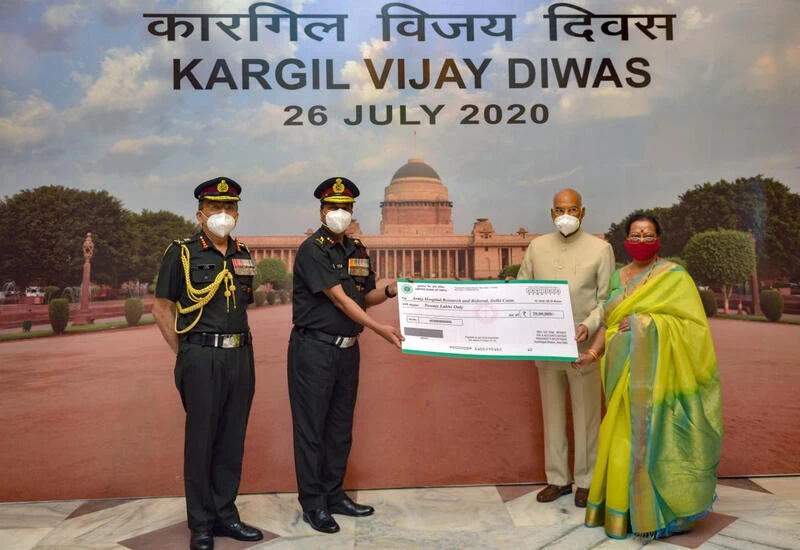 Prez donates ₹20L to Delhi's Army hospital for effective COVID-19 equipment