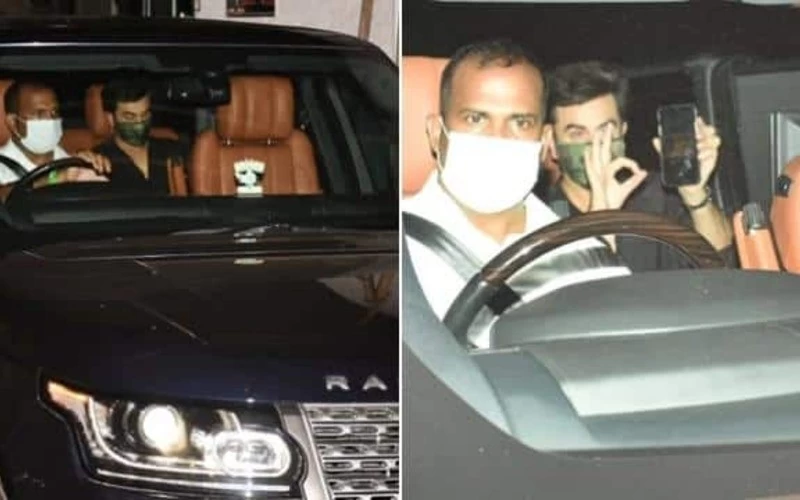 Ranbir Kapoor recovered from testing positive for Covid 19 spotted in Mumbai Juhu