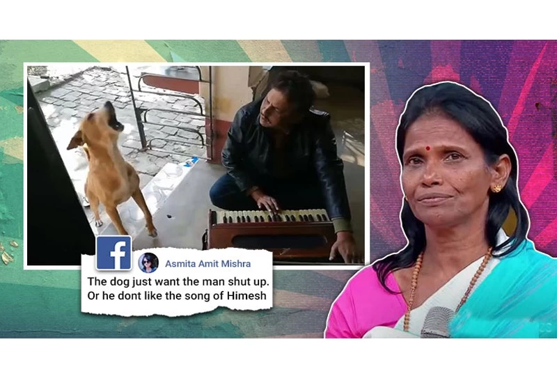 Dog howls as man sings Ranu Mondal's song; video goes viral